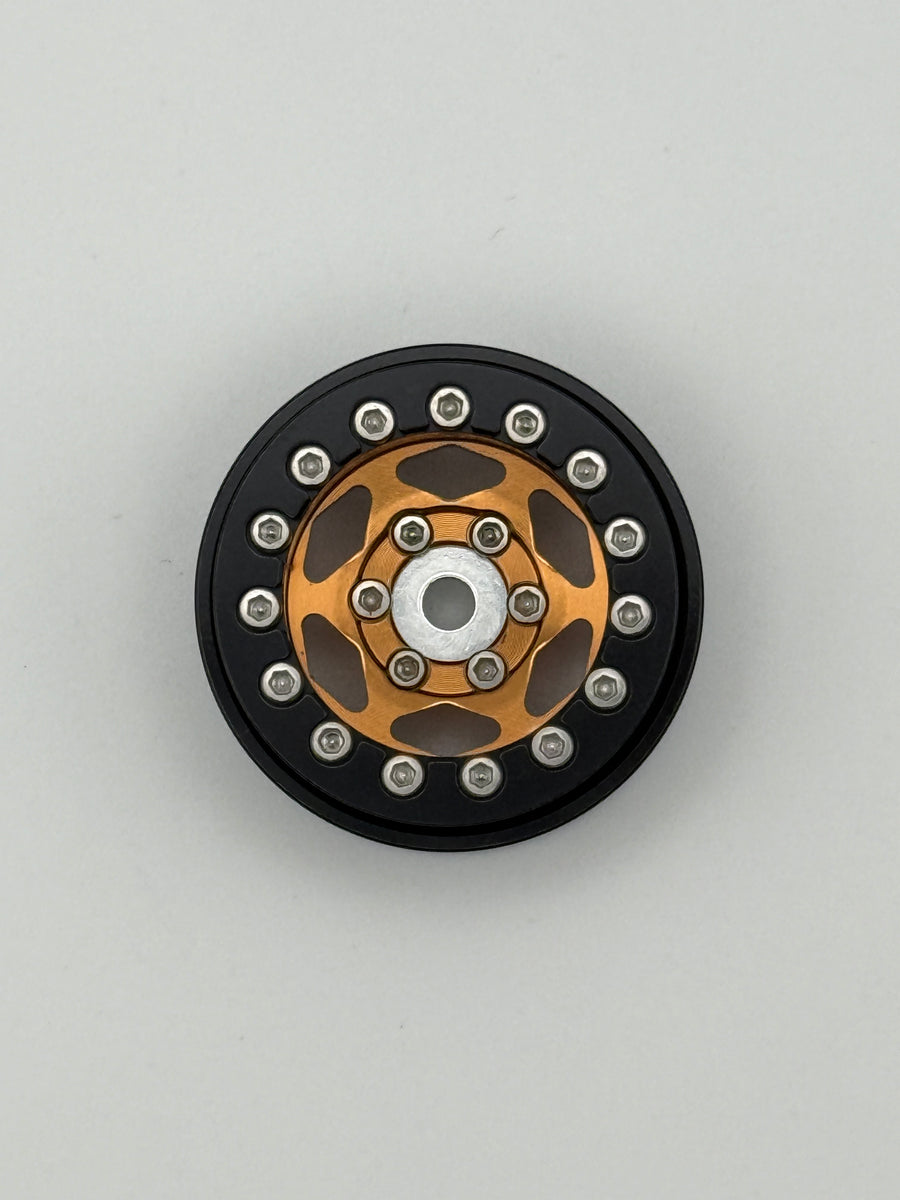 6 of Diamonds 1.0 Beadlock Wheels Bronze/Black -5mm Offset