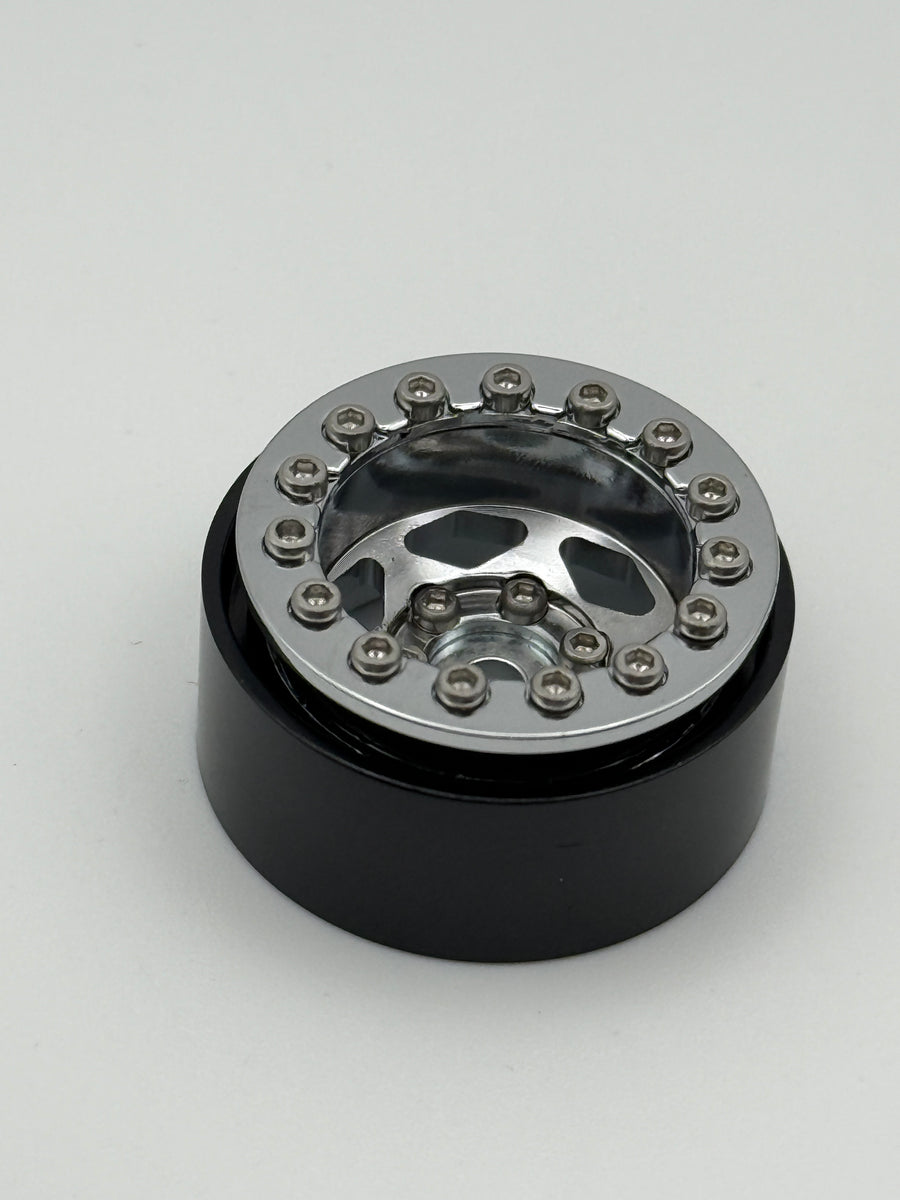 6 of Diamonds 1.0 Beadlock Wheels Chrome -5mm Offset