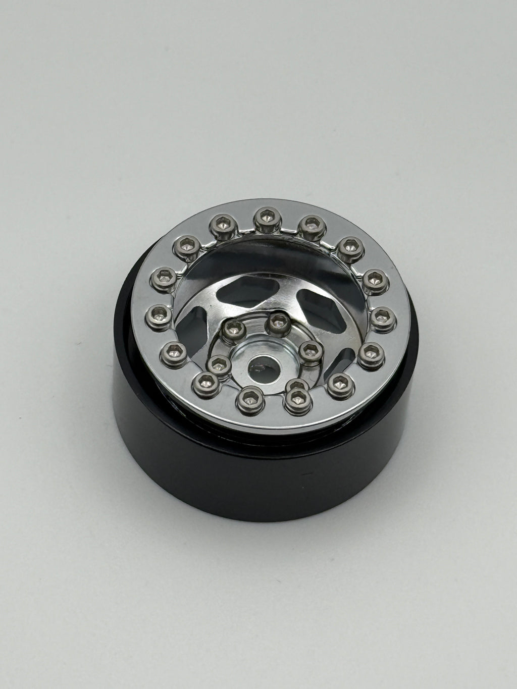 6 of Diamonds 1.0 Beadlock Wheels Chrome -5mm Offset