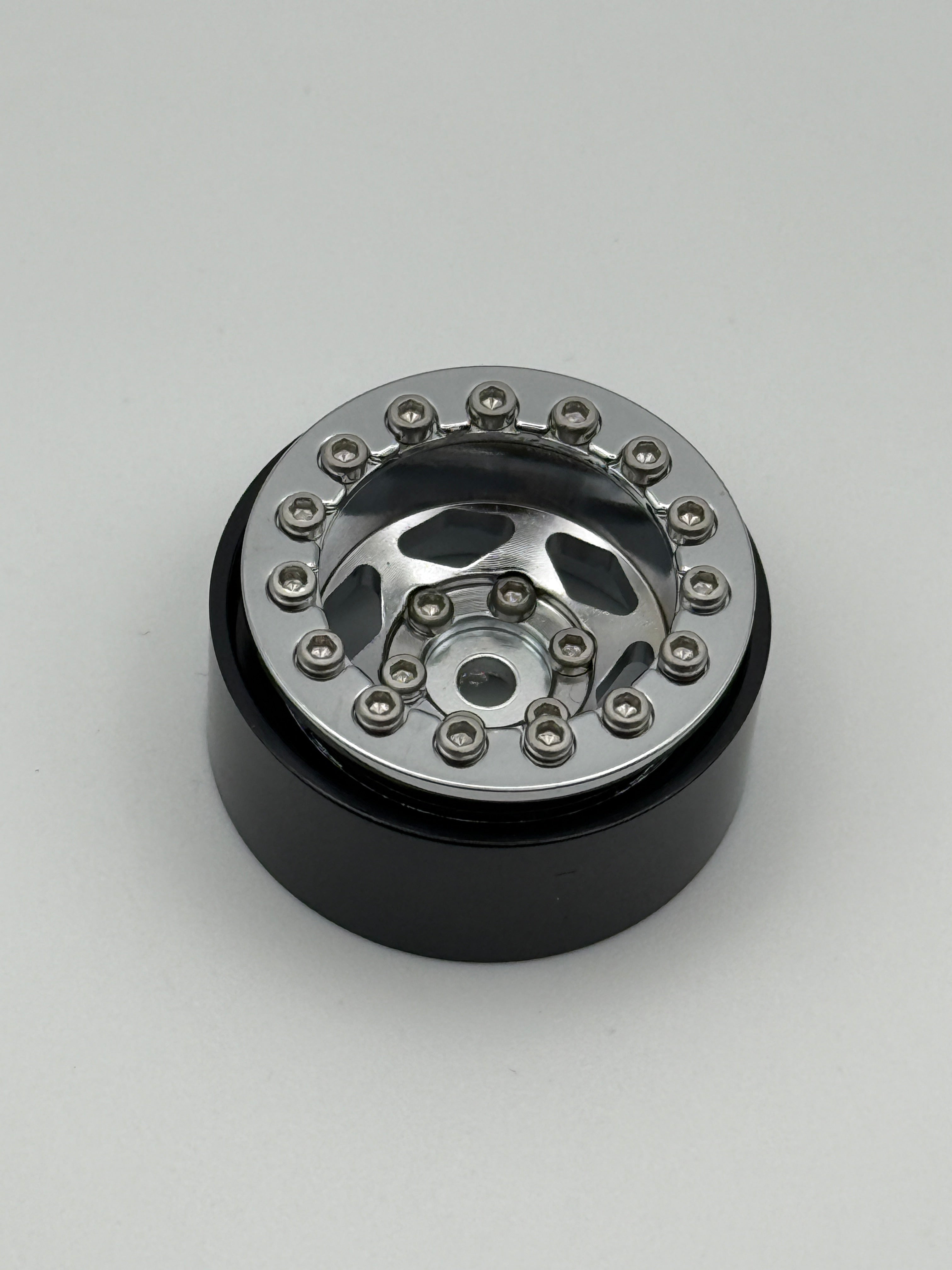 6 of Diamonds 1.0 Beadlock Wheels Chrome -5mm Offset