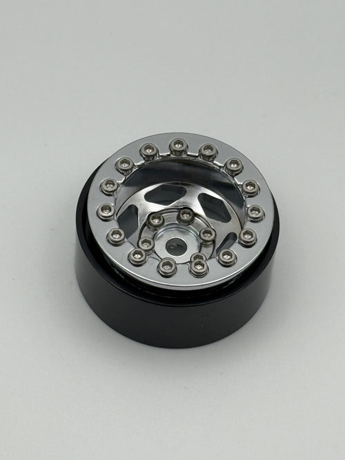 6 of Diamonds 1.0 Beadlock Wheels Chrome -5mm Offset