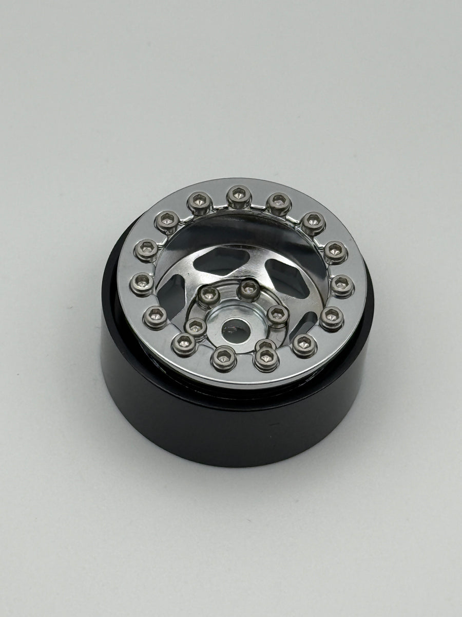 6 of Diamonds 1.0 Beadlock Wheels Chrome -5mm Offset