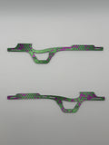 Sidewinder C1 Aluminum Chassis Kit Anodized Emerald Green/Electric Magenta Splatter