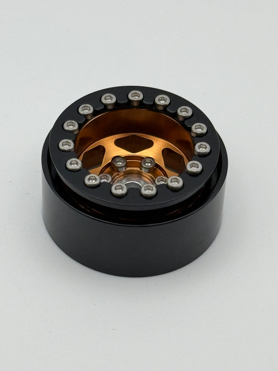6 of Diamonds 1.0 Beadlock Wheels Bronze/Black -5mm Offset