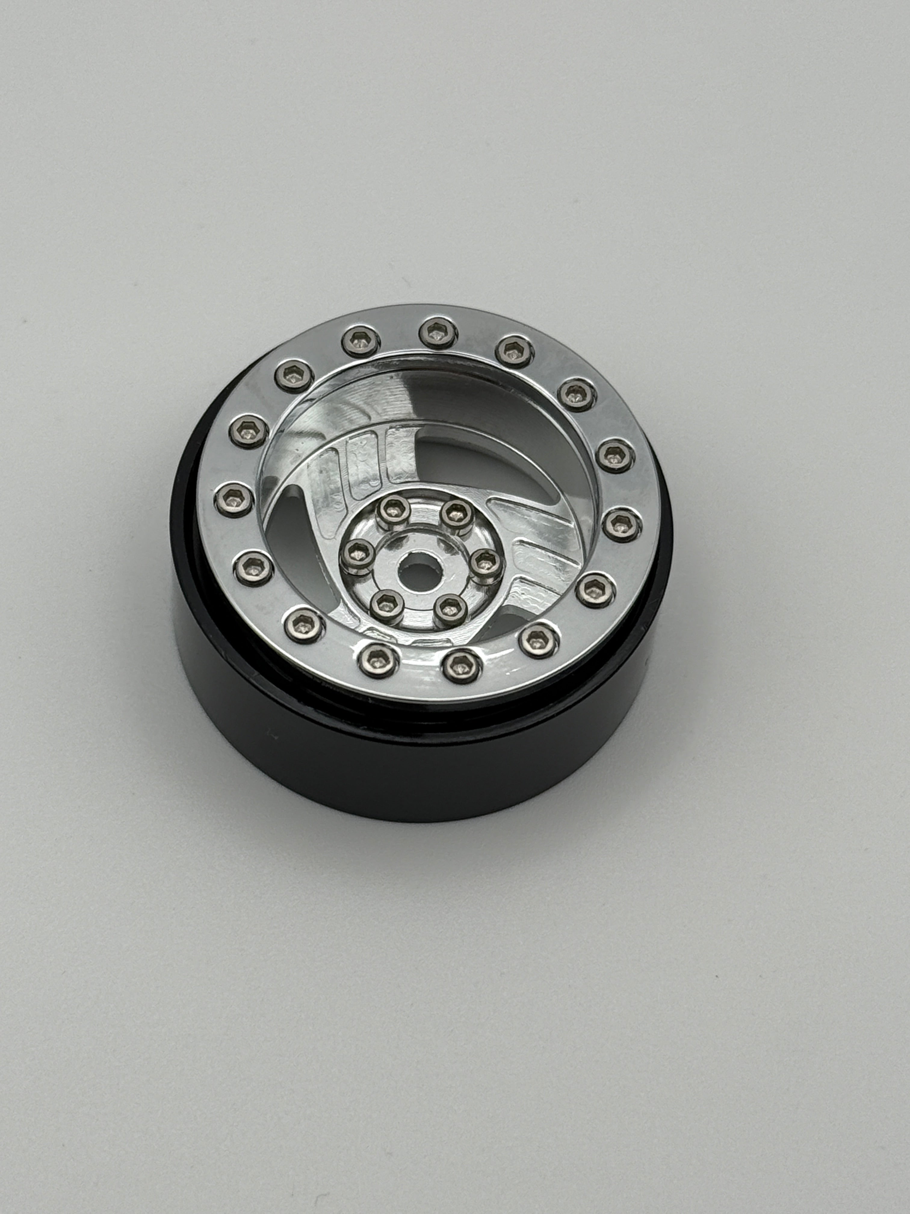 Katana Tri Spokes 1.3 Beadlock Wheels Chrome -5mm Offset