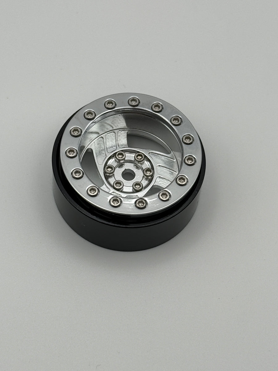 Katana Tri Spokes 1.3 Beadlock Wheels Chrome -5mm Offset