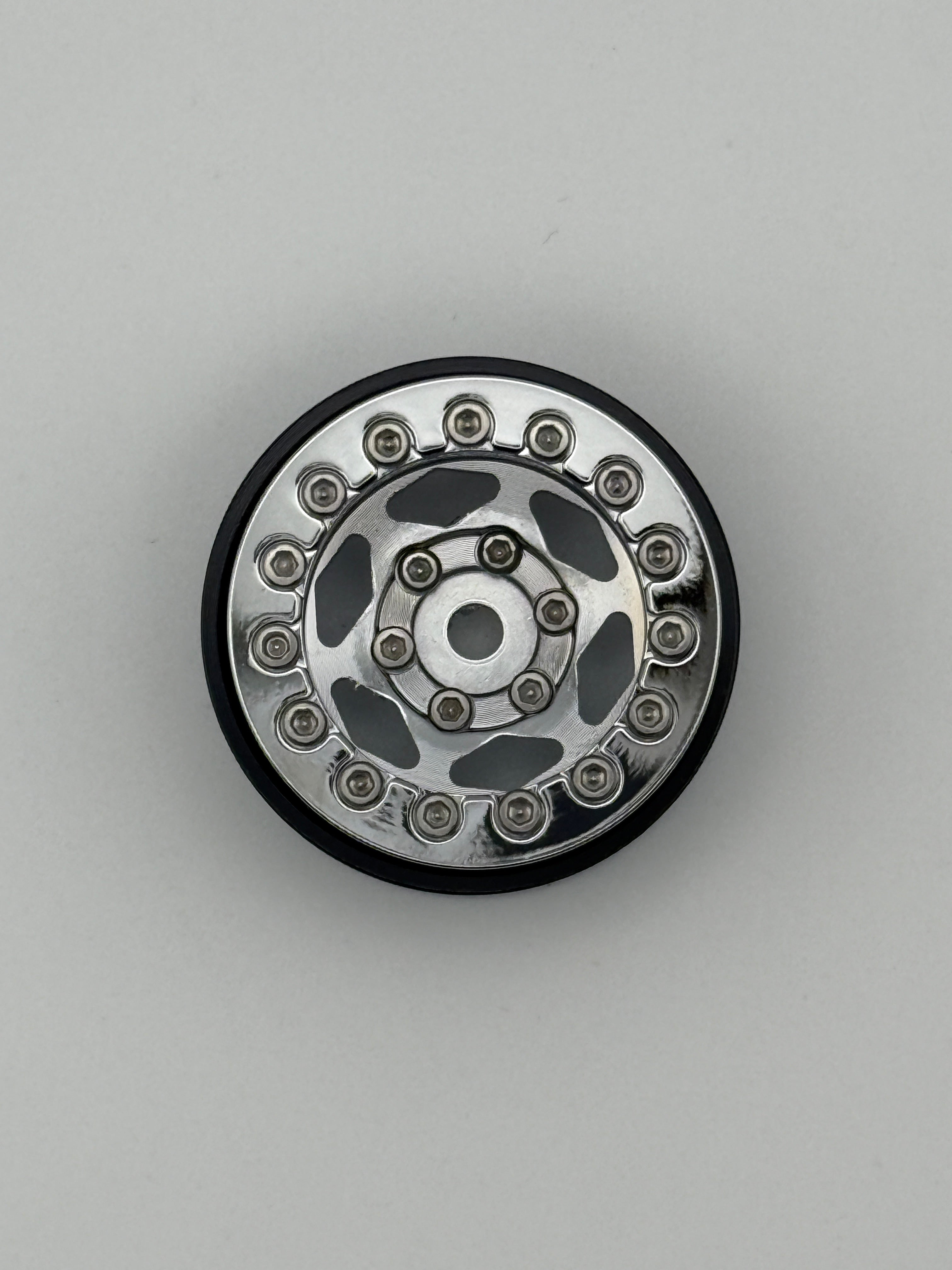 6 of Diamonds 1.0 Beadlock Wheels Chrome -5mm Offset