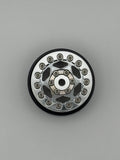 6 of Diamonds 1.0 Beadlock Wheels Chrome 0 Offset