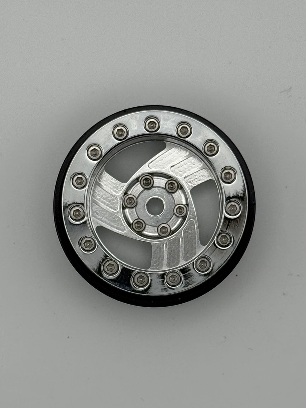 Katana Tri Spokes 1.3 Beadlock Wheels Chrome -5mm Offset