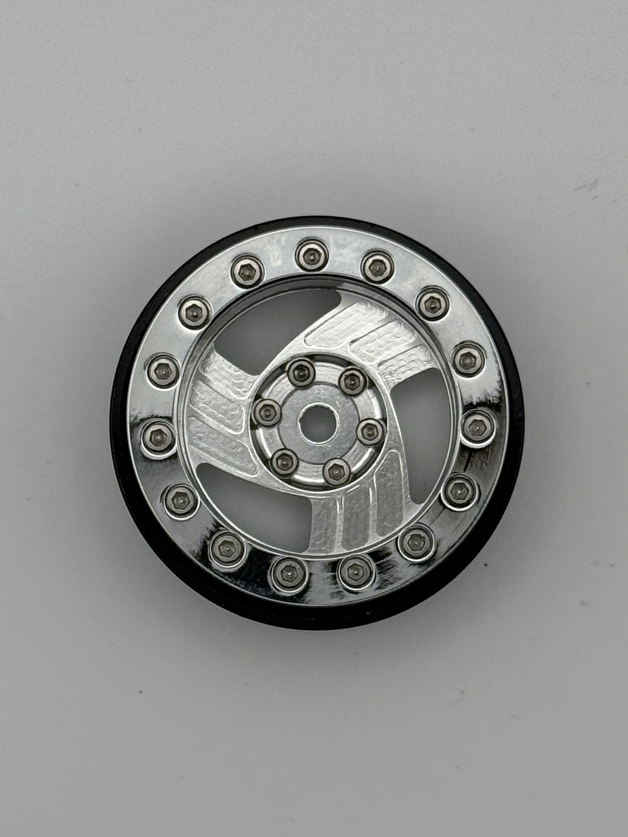 Katana Tri Spokes 1.3 Beadlock Wheels Chrome -5mm Offset