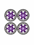 Mamba37 1.3 Beadlock Wheels Anodized Purple