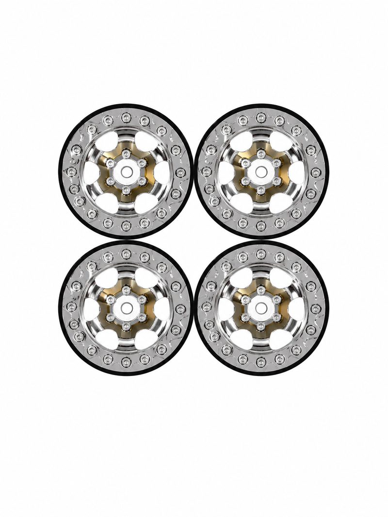 Mamba37 1.3 Beadlock Wheels Chrome