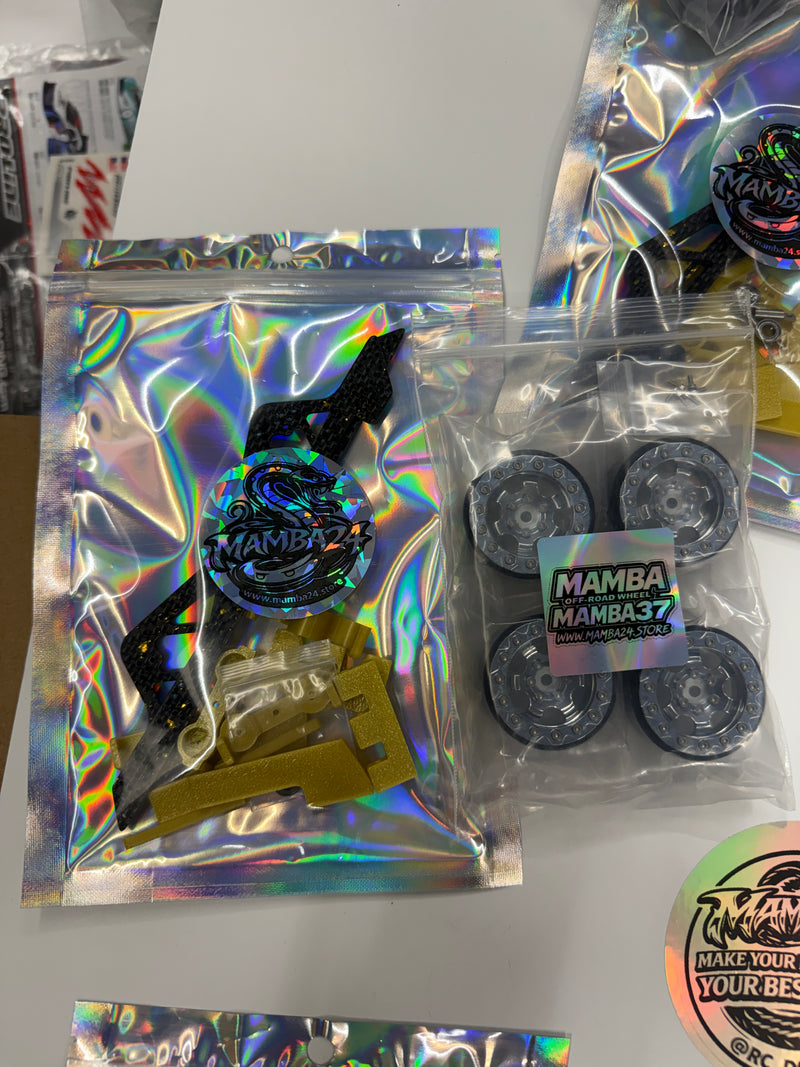 Mamba24 Chassis/1.3 Beadlock Combo Sale Gold Flake/Chrome