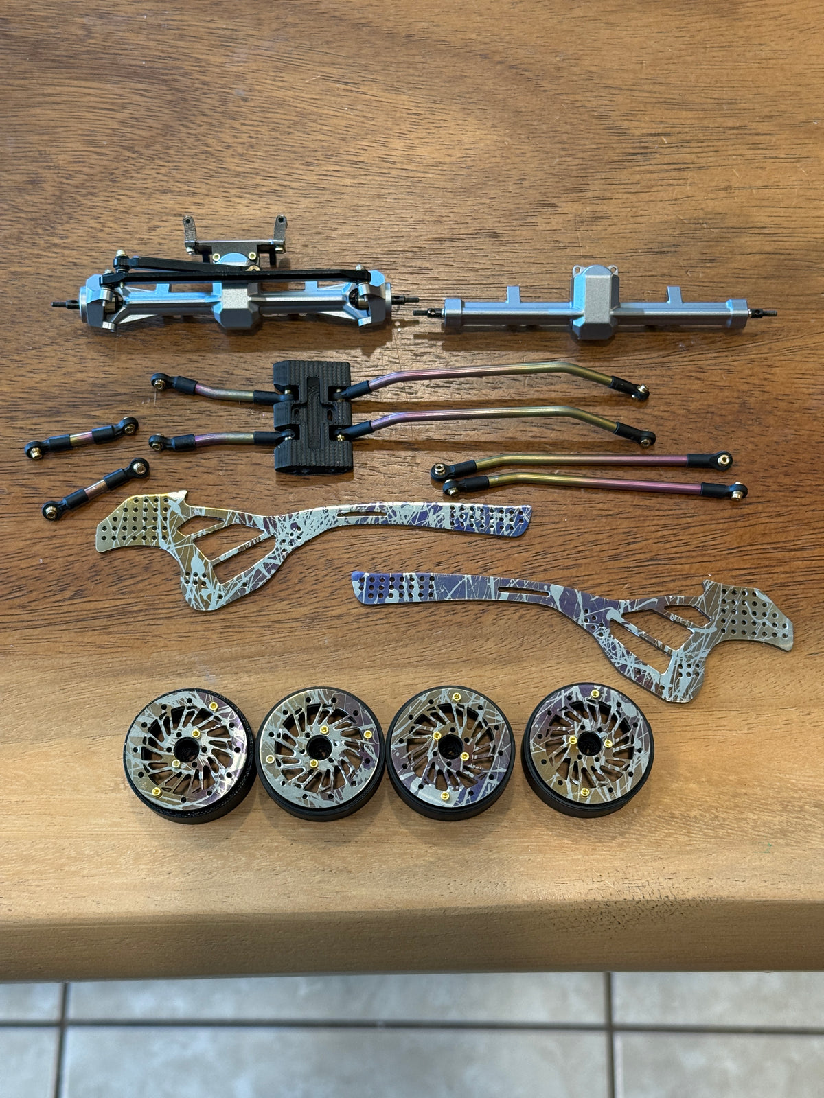 Purple Haze Tiger Snake Chassis Kit and 1.3 Venoms
